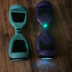 Two Hoverboards Can Show You Work But Need Chargers $80