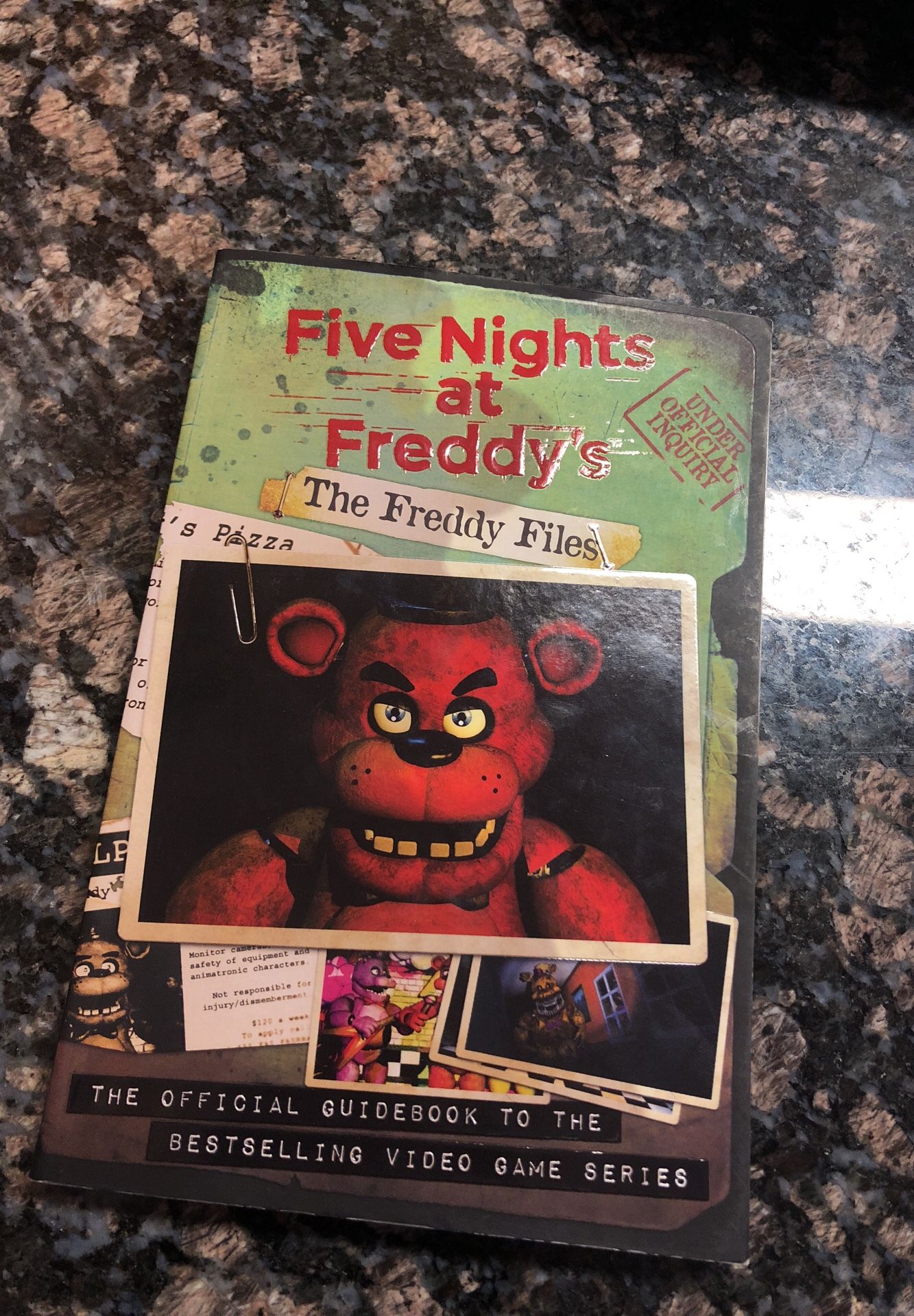 The Freddy Files Five Nights at Freddy's