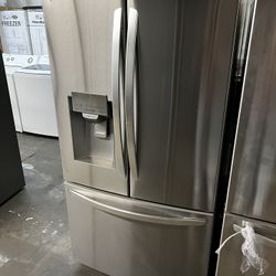 New Open Box Lg Stainless Steel French Style Refrigerator