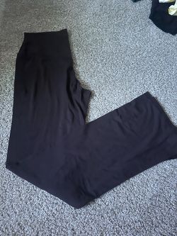 Brown Flared Leggings