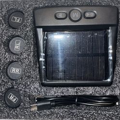 Tire Pressure Monitoring System, Universal Wireless Solar Tire Pressure Monitoring System