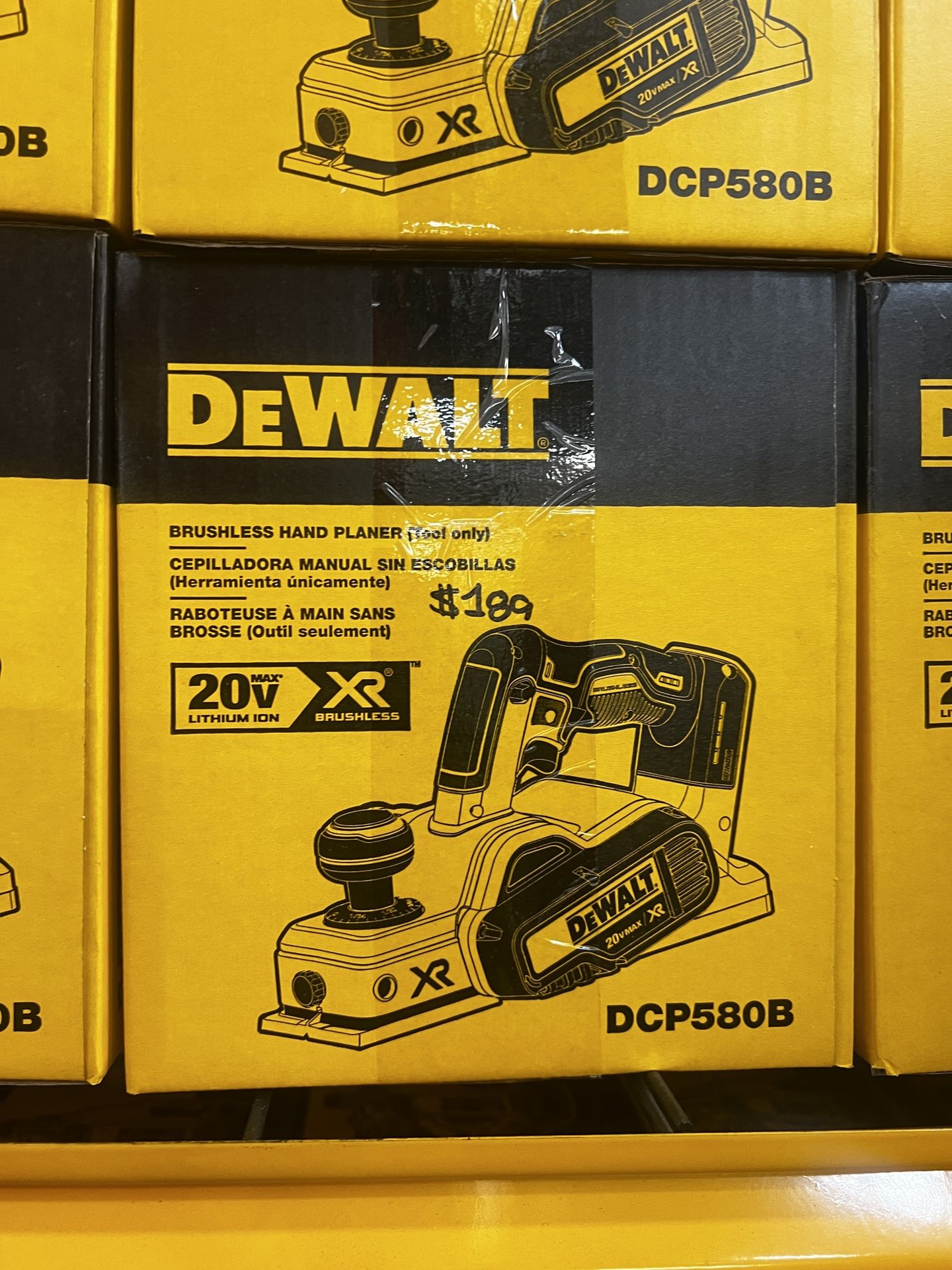 Dewalt 20v Max XR Brushless Hand Planer Tool Only