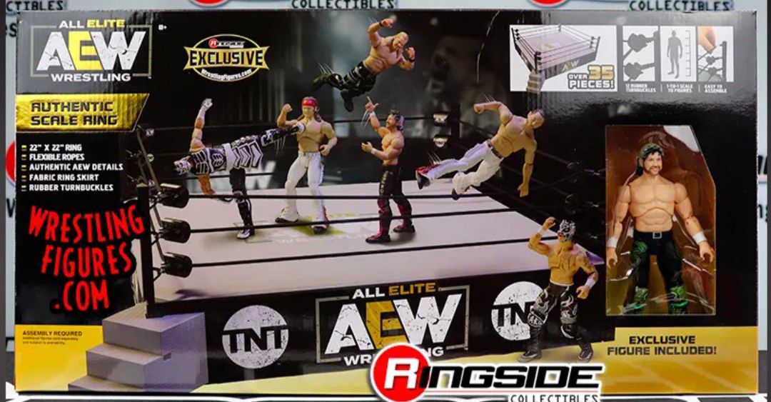 AEW Ringside Exclusive Kenny Omega Ring Set