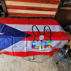 Puerto Rico Flag Bad Bunnu Superbowl 