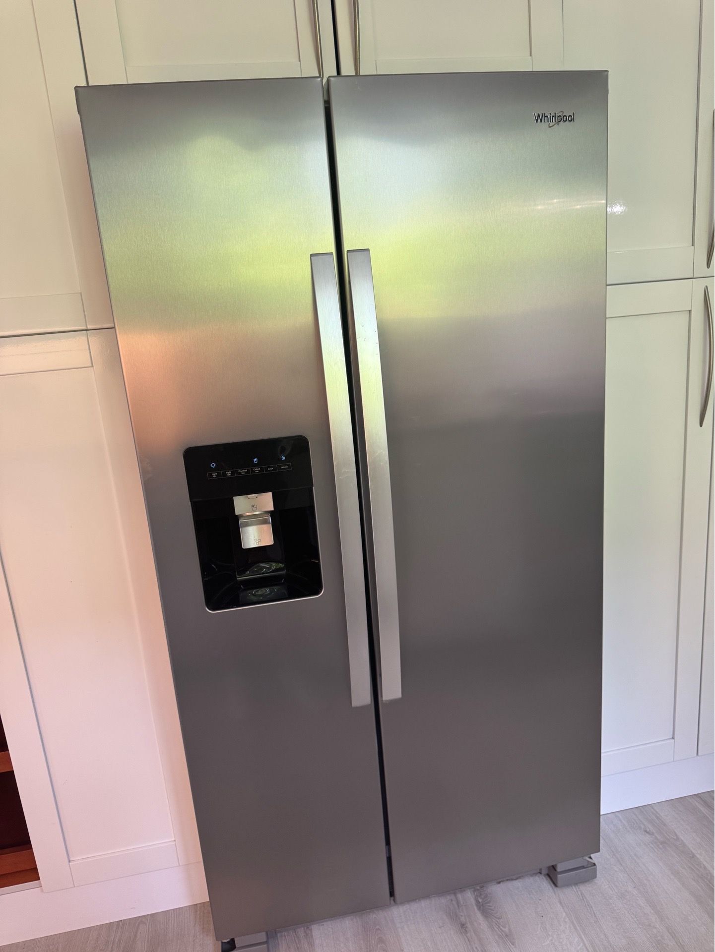 Whirlpool Stainless Steel Side-by-Side Refrigerator 36 inch