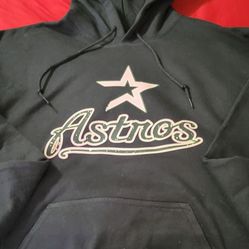 Pink Astros Logo Hoodie
