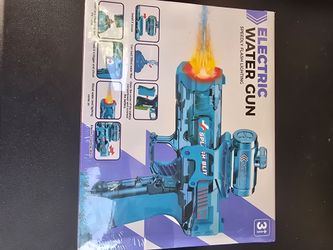Electric Water Gun Toy with Flash Lighting