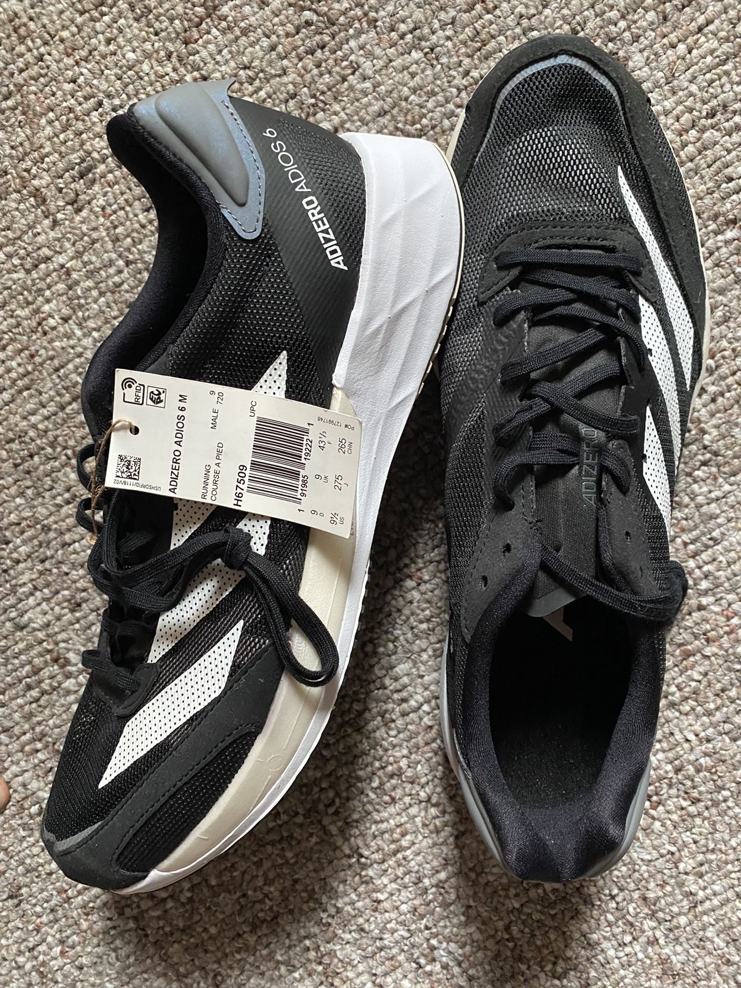 Adizero Adios 6 Size 9.5 US
