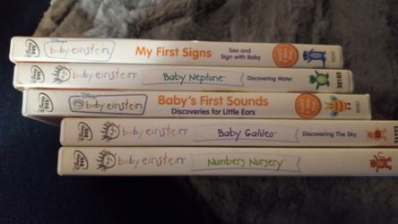 Disney Baby Einstein DVD Set of 5
