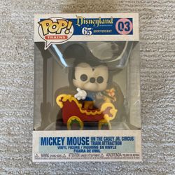 Disneyland 65th Anni Mickey Mouse Funko Train