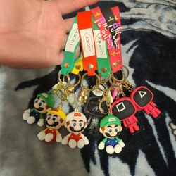 keychains. 