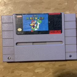 Super Nintendo Super Mario World 