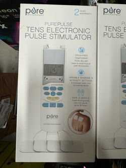 PurePulse Advanced Dual Channel TENS Electronic Pulse Stimulator 