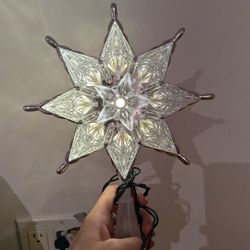 Light Up Star For Christmas Tree