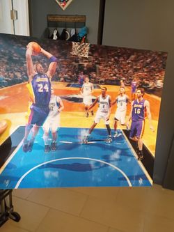 Kobe Bryant #24 Lakers Large Photo Print