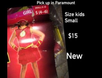 Flash costume dress