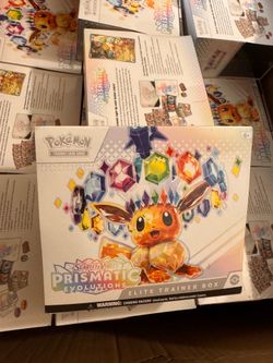 Pokemon Prismatic Evolutions Elite Trainer Box