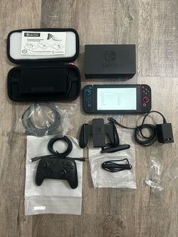 Nintendo Switch 1 + pro controller