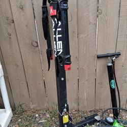 Bike Rack And Pumps 