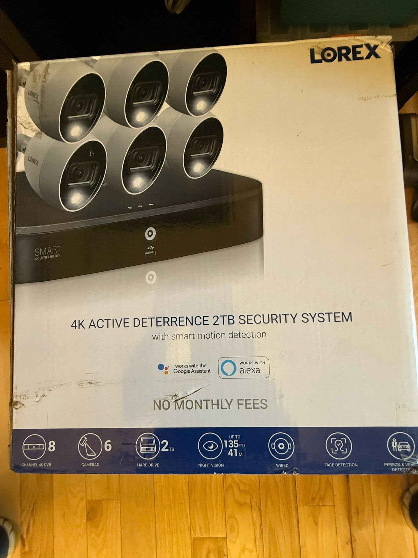 Lorex 4k Active Deterrence 2TB Security System