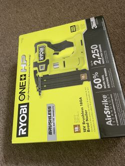 Ryobi 18ga Brad Nailer New Tool Only