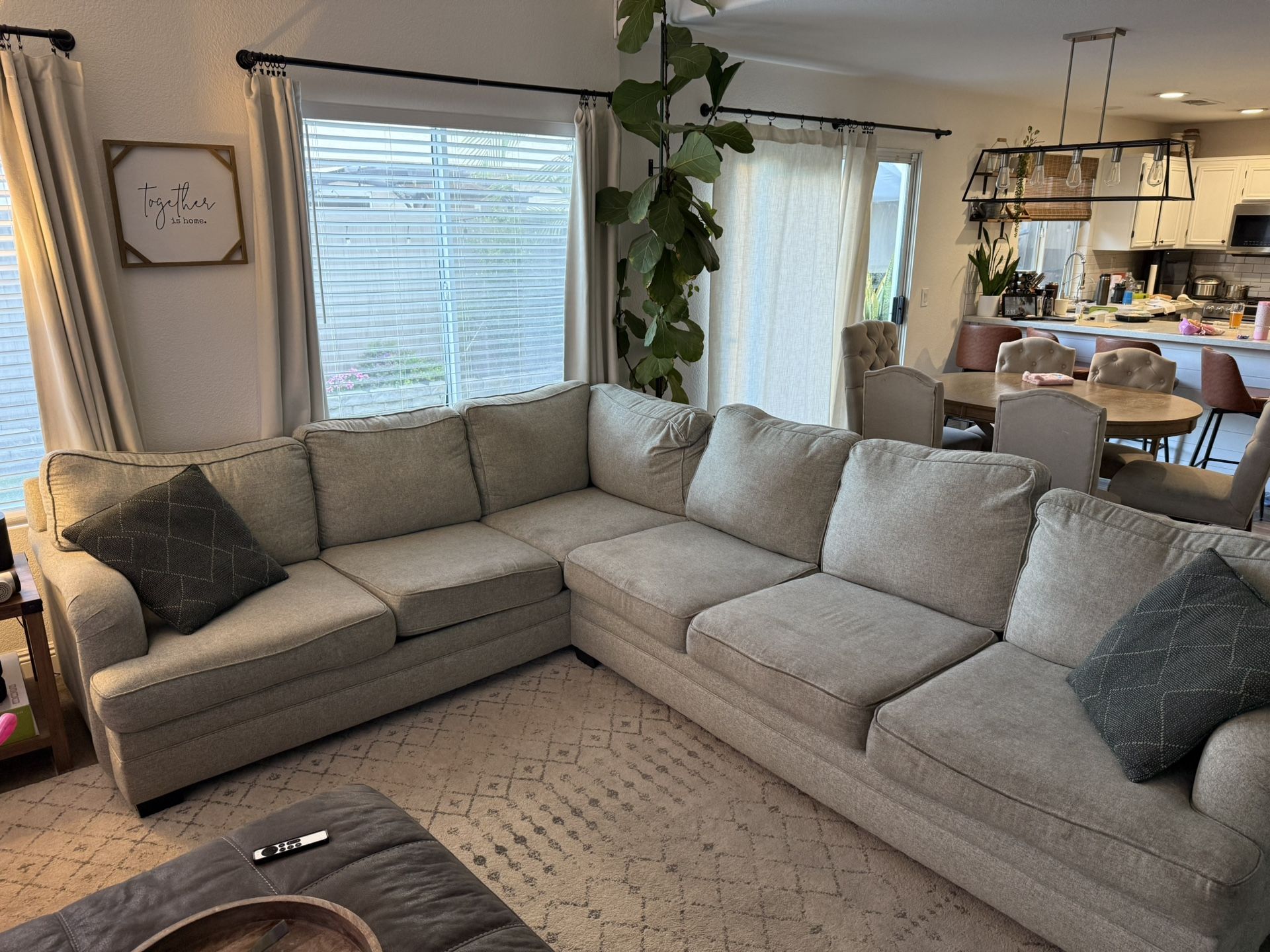 Living Spaces Sectional