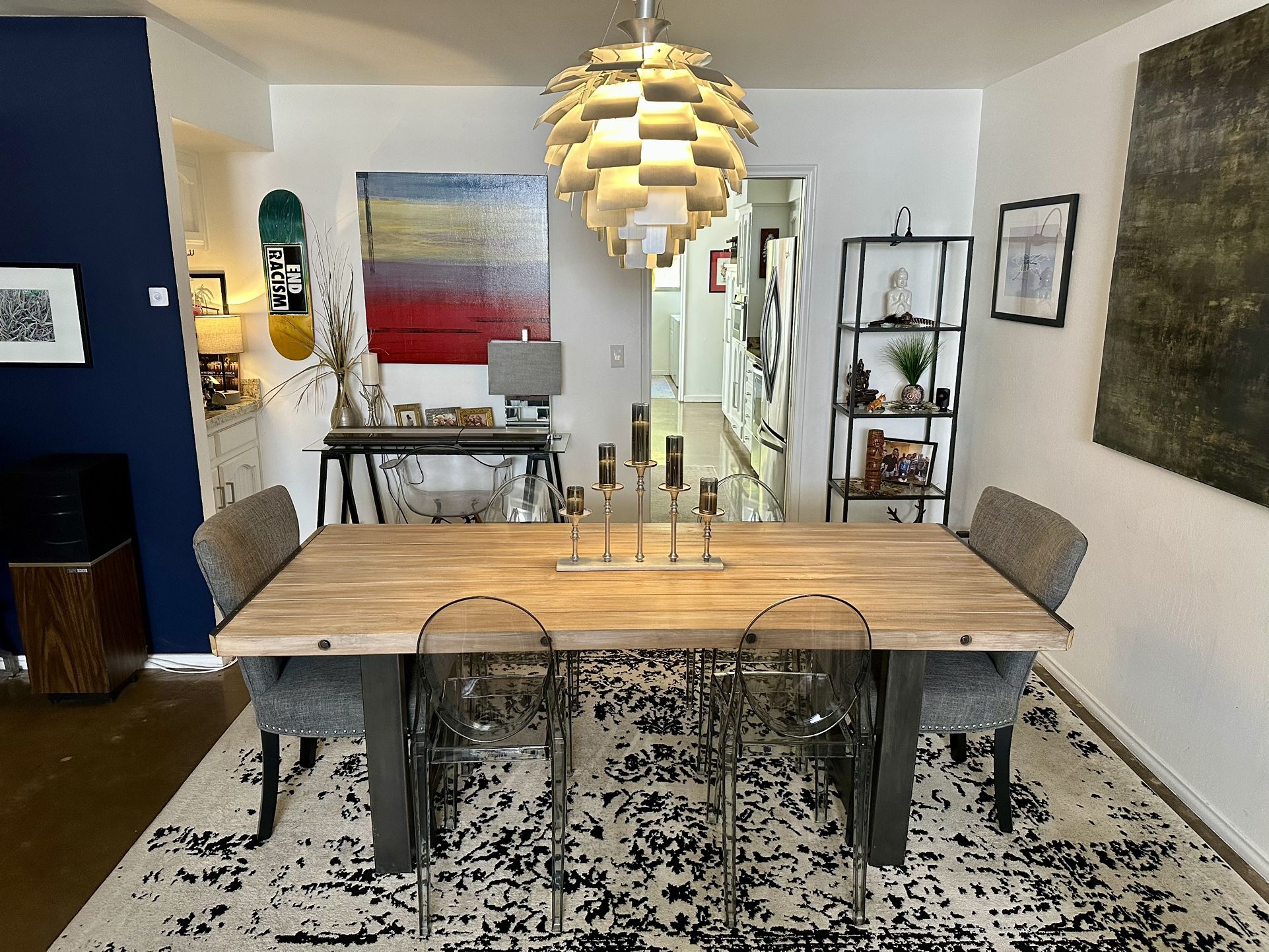 Pottery Barn Solid Wood Dining Room Table - Like New