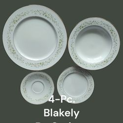 4-Pcs. Blakely By Carlton Dinner Set