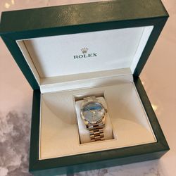 Day-Date 40 – Turquoise Diamond Dial