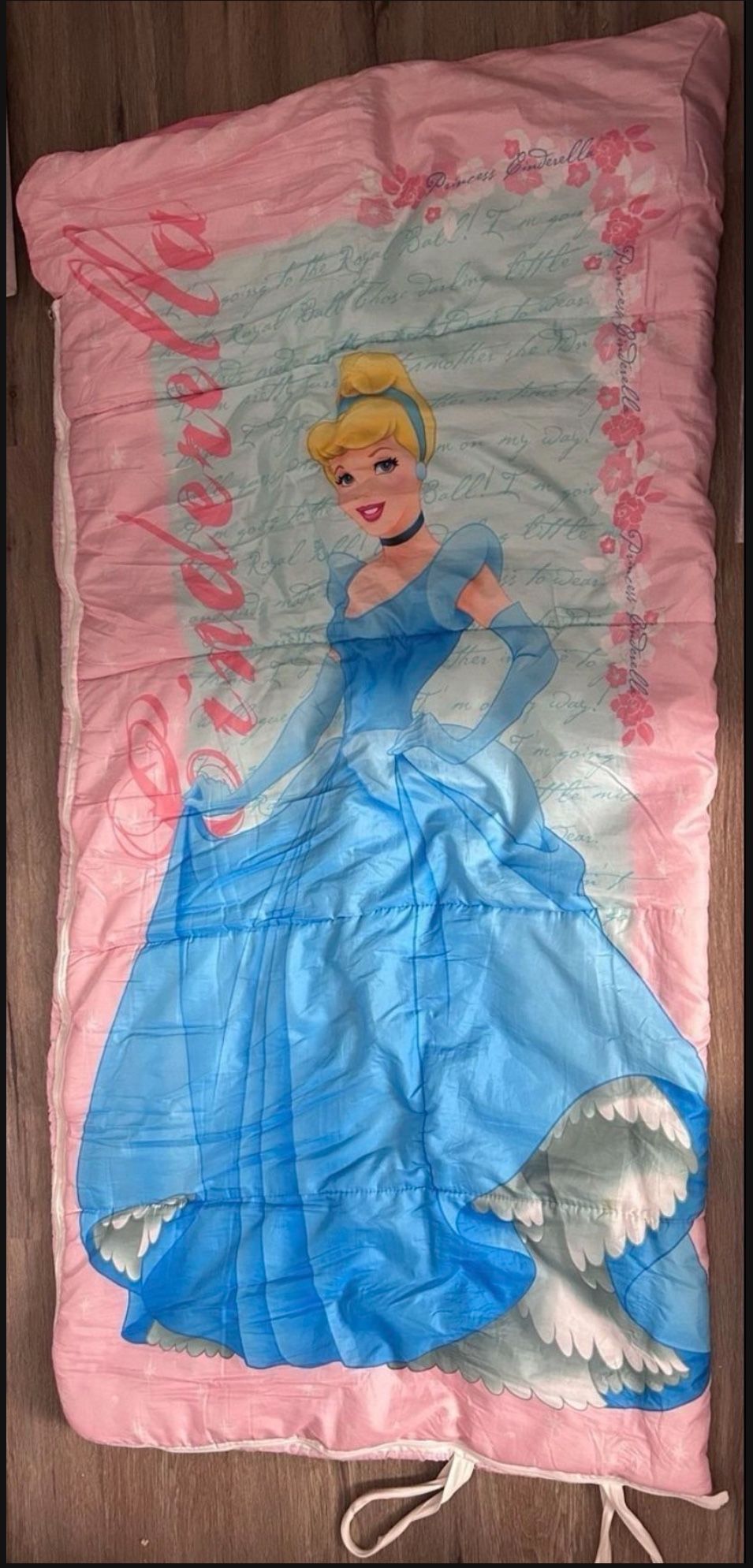 Disney Vintage Cinderella Sleeping Bag