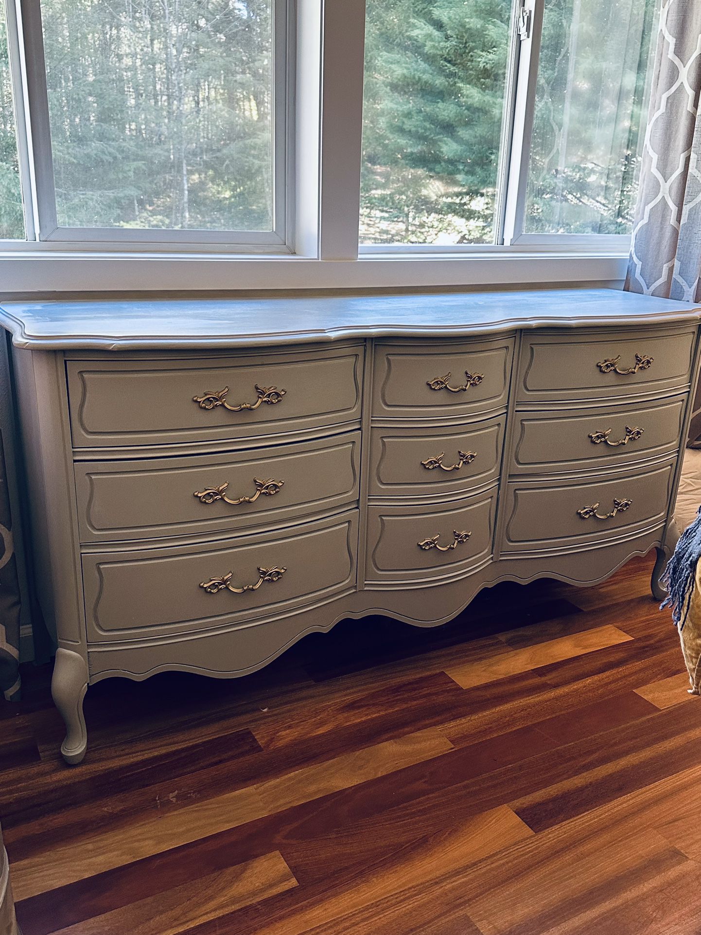 Soft Grey French Provincial Bedroom Dressers
