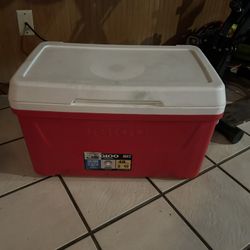 Red igloo Cooler 