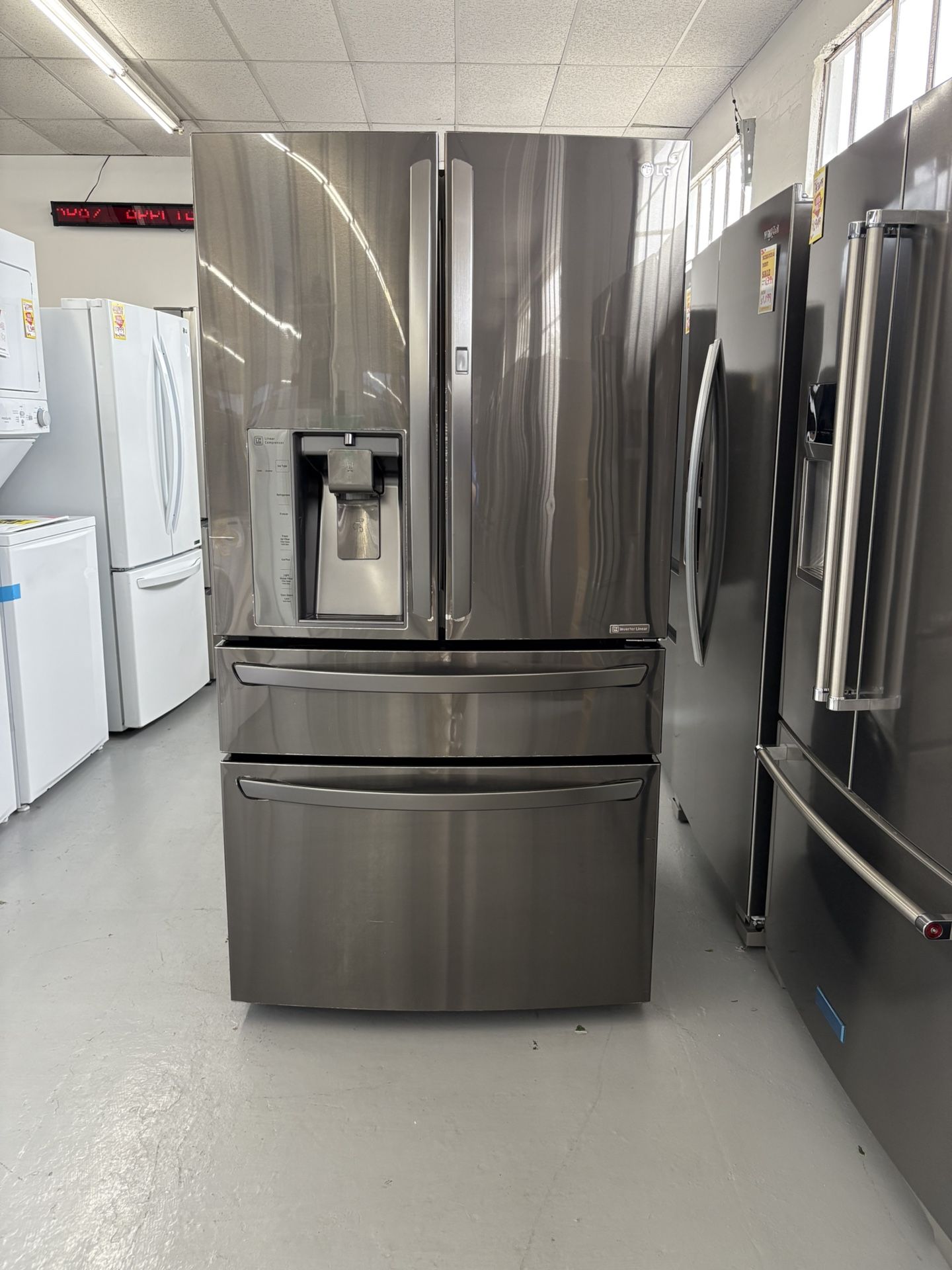 Used LG 36” Refrigerator/ 3 Months Warranty