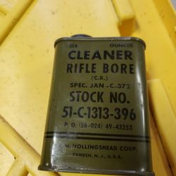 Milatary Bore Cleaner New Old Surplus 6 Cans