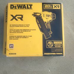 DeWalt 20v XR 21g Framing Nailer Tool Only New 