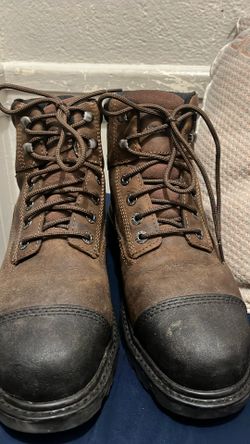 Wolverine Steel Toe Boots Size 10
