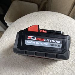 Milwaukee M18 6ah Battery 