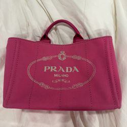 100% authentic Prada Canvas Tote