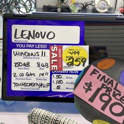 Computer laptop Lenovo