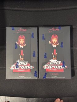Topps Chrome x Jennie sealed box