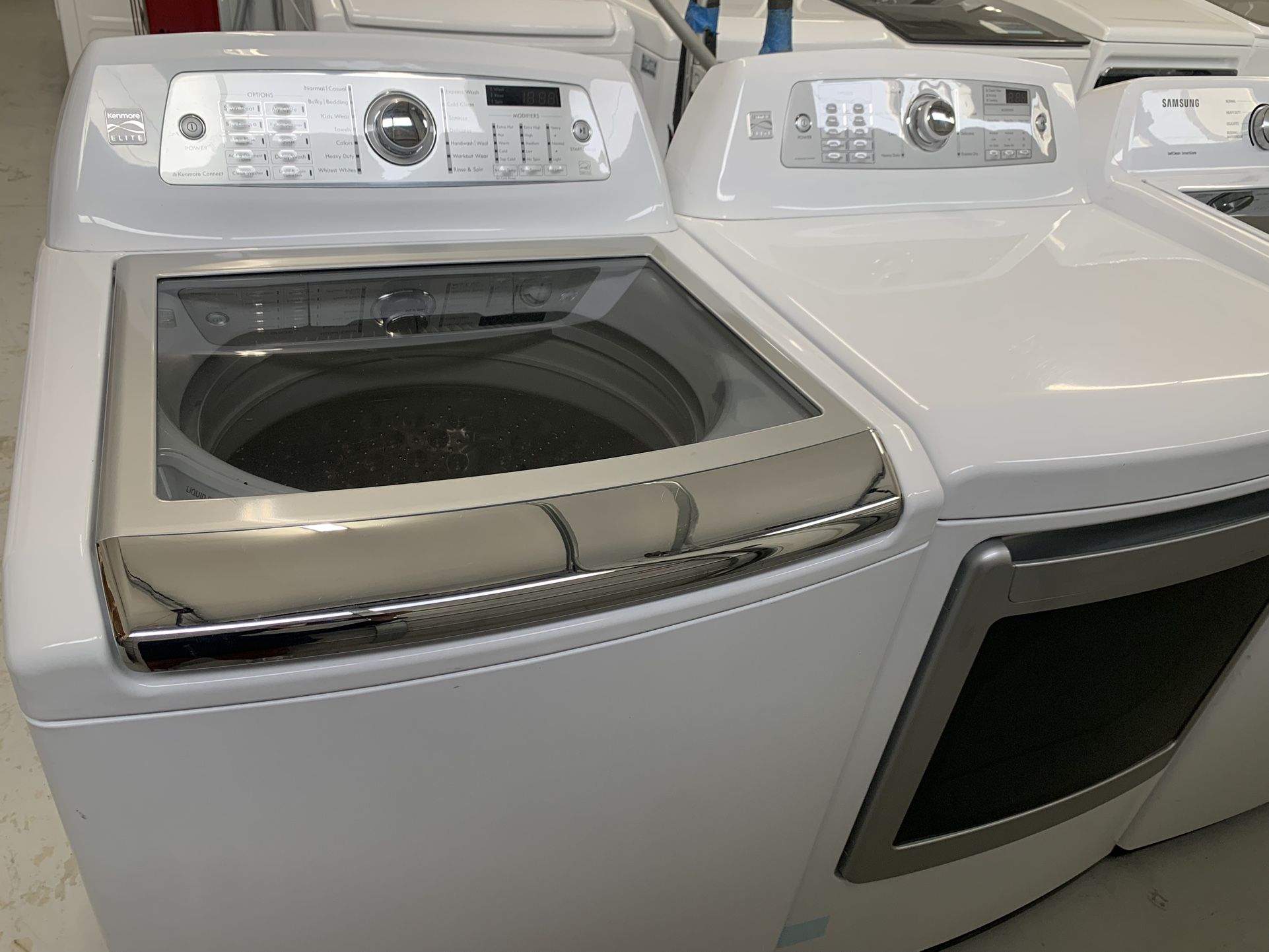 WASHER AND DRYER