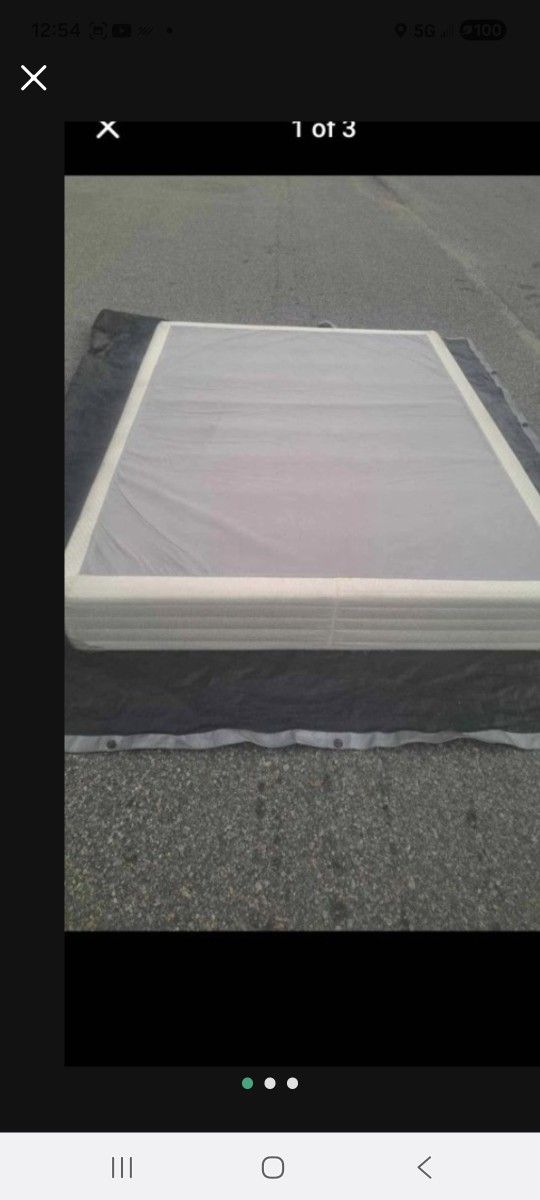 HEAVY DUTY QUEEN SIZE BOX SPRING