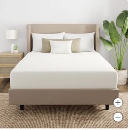 AllerEase Organic Cotton Mattress Pad Queen Size