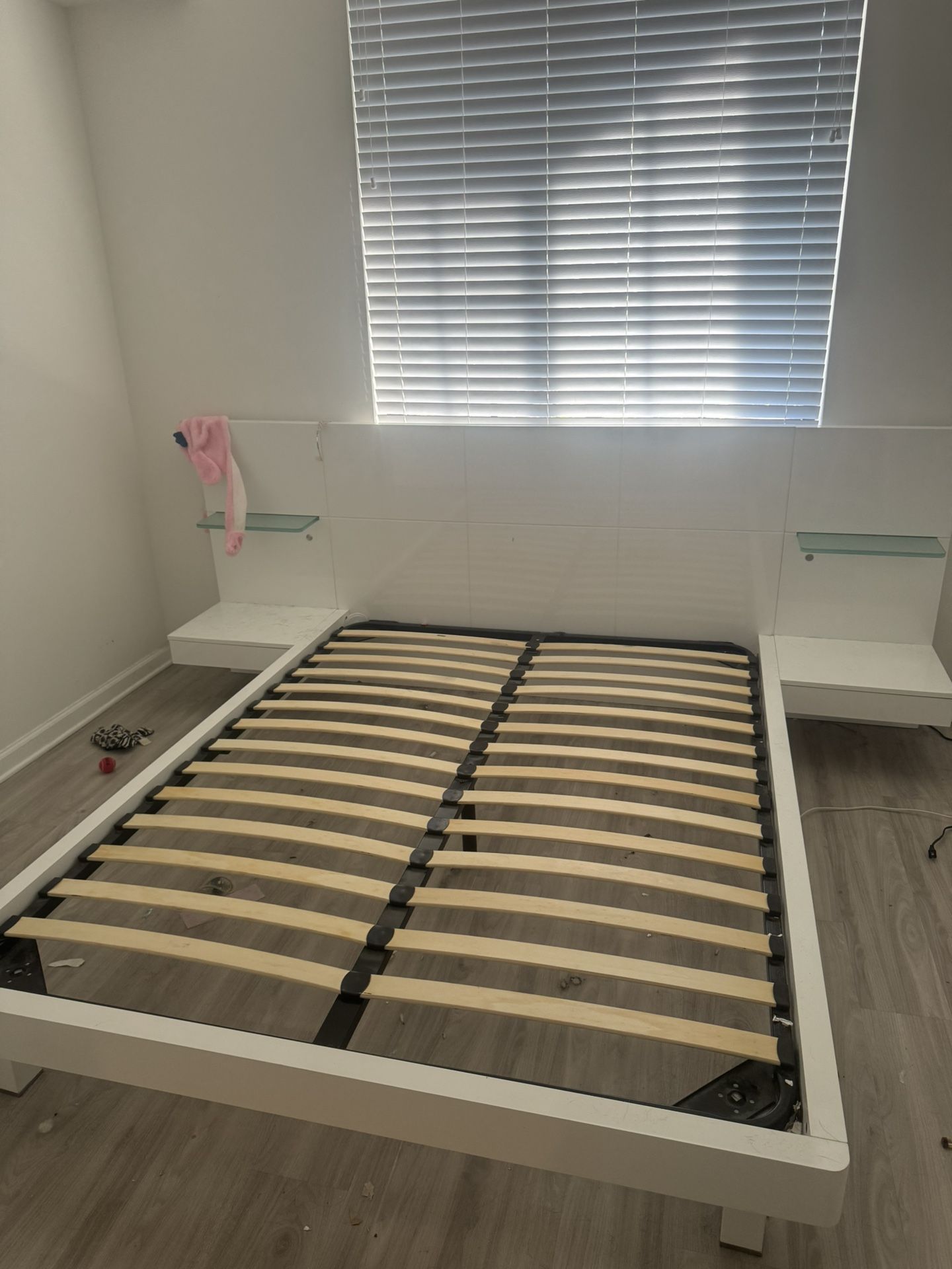 Queen Bed Frame (with Lights )