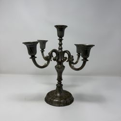 Vintage 5 Arm Candle Holder Candelabra Metal