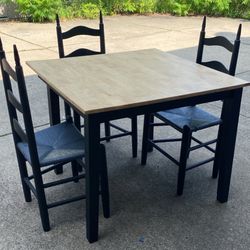 Refinished Table & Chairs
