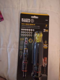 ***Klein Tools 20-1 Impact Driver Set***