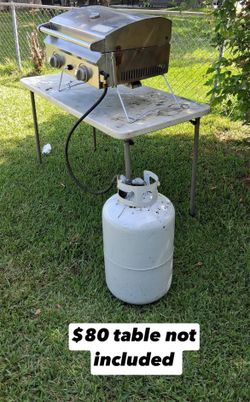 Burner with gas tank