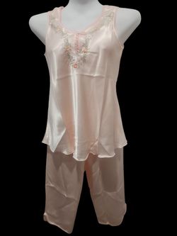 women silk pj sz S
