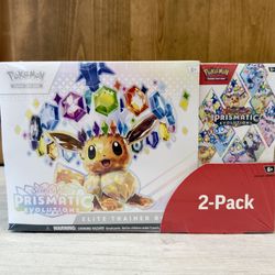 Pokemon Prismatic Evolutions Costco Elite Trainer Box and Bundle ETB